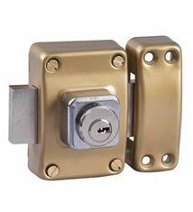 Verrou de securité pour porte avec cylindre 40 mm Alpha Bricard