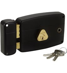Serrure en applique horizontale pour porte ouvrant gauche Bricard