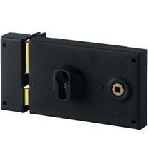 Serrure en applique Bricard Pour Grille ou Portail Ouvrant Gauche