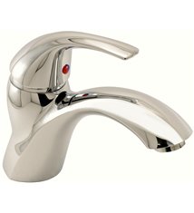 Robinet Mitigeur de lavabo bec fixe corps laiton chrome limitateur de débit