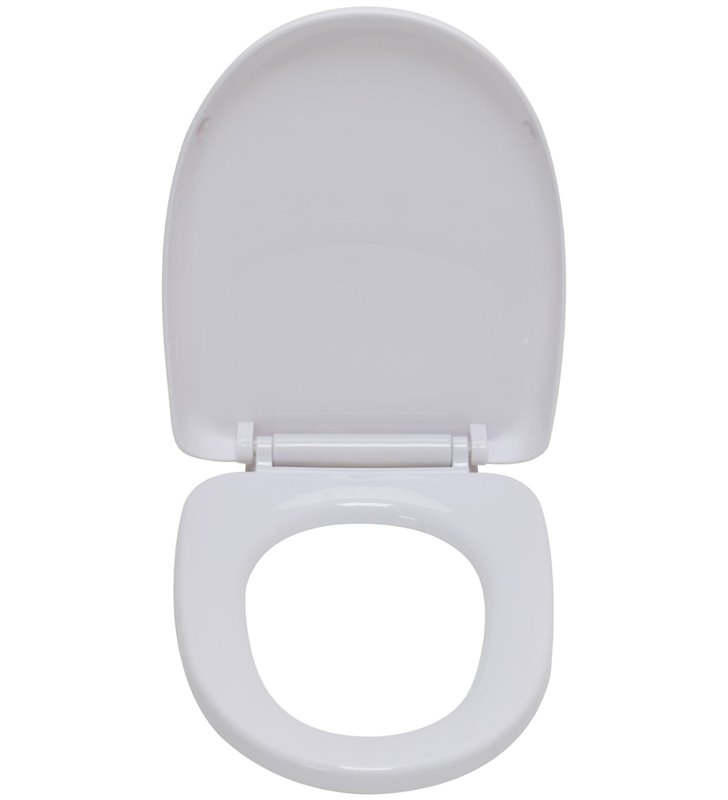 Abattant de Toilette universel Blanc Ralentisseur Couvercle et siege WC Standard