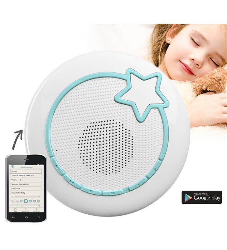 Ecoute bébé Babyphone 3 en 1 surveillance audio par Wifi au smartphone et  chansons