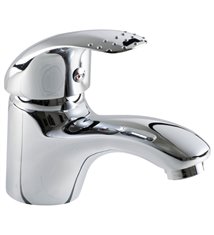 Mitigeur de lavabo robinet design chrome Aerateur Economie d eau