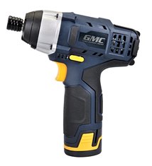 Visseuse a choc electrique 12V sans fil batterie Li ion 1,5 Ah GMC