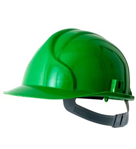 Lot 15 Casques de chantier securite casquette protection tete travaux EPI vert