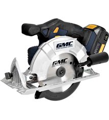 Scie circulaire electrique sans fil batterie 18V diametre 165 mm GMC 636575