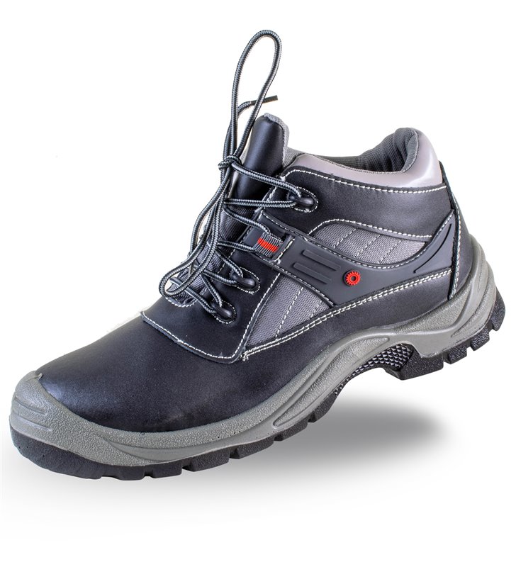 Chaussures de securite et travail semi montantes pour homme cuir Norme EN345 S3