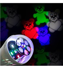 Ampoule LED E27 projection motifs oursons Eclairage pour enfants