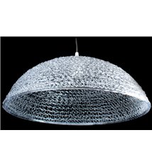 Suspension Dome Lustre Abat jour dentelle acrylique transparent Plafonnier deco