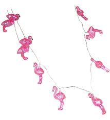 Guirlande lumineuse Flamants roses 135 cm LED Suspension FLAMINGO