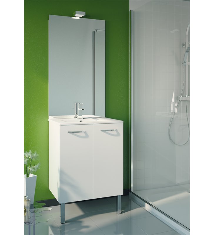 Miroir de Salle de bain 60 x 100 cm Crédence EkoLine AQUARINE 228499