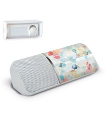 Carillon blanc Jazzy 100 Kaléidos EXTEL Sonnette de porte Sans Fil Portée 100 m