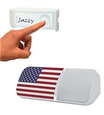 Carillon blanc Jazzy 100 USA EXTEL Sonnette de porte Sans Fil Portée 100 m