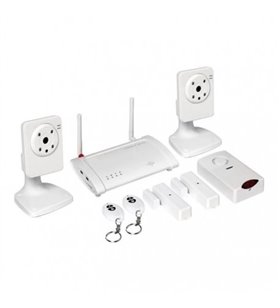 Système Alarme et video Surveillance Wifi Maison Connecté PackOP Link 110764