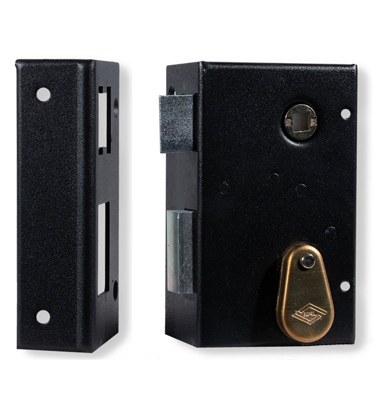 Serrure applique a fouillot 7 mm Verticale Tirant Gauche JPM 117000 01 21