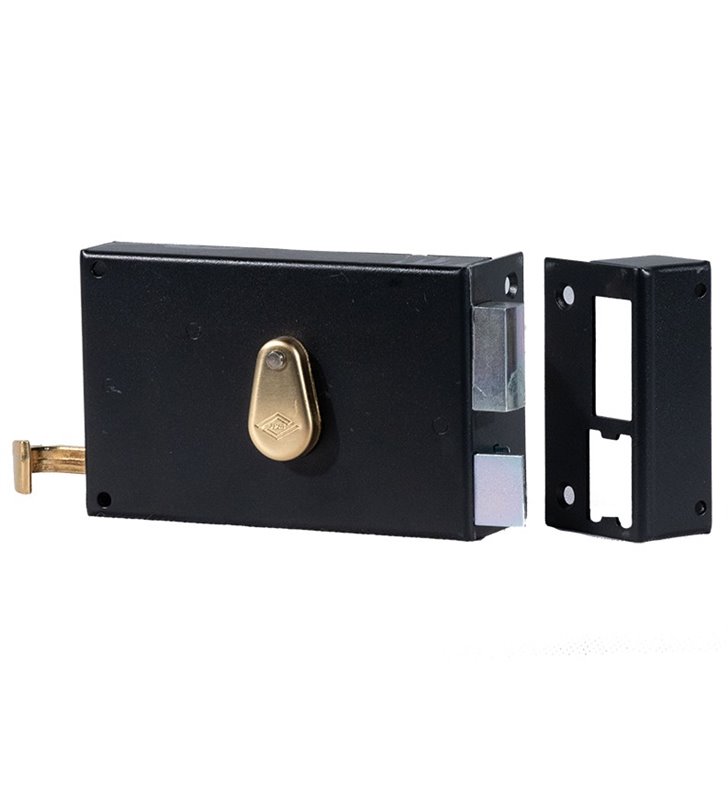 Serrure applique a tirage Horizontale Tirant Droite JPM 124000 01 11