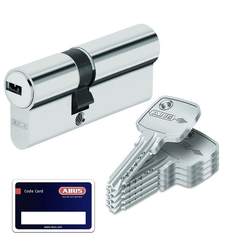 Cylindre de sécurité pour porte barillet 30 x 50 mm D6 ABUS 5 clés