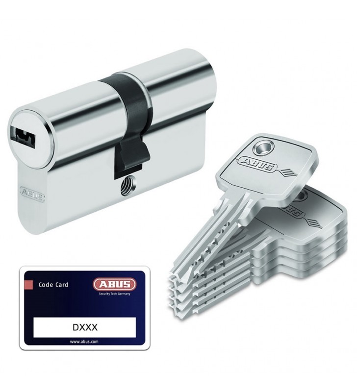 Cylindre de sécurité pour porte barillet 30 x 35 mm D6 ABUS 5 clés