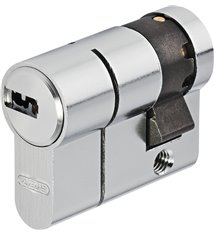Demi cylindre de sécurité pour porte barillet 10 x 30 mm D6PS ABUS 5 clés