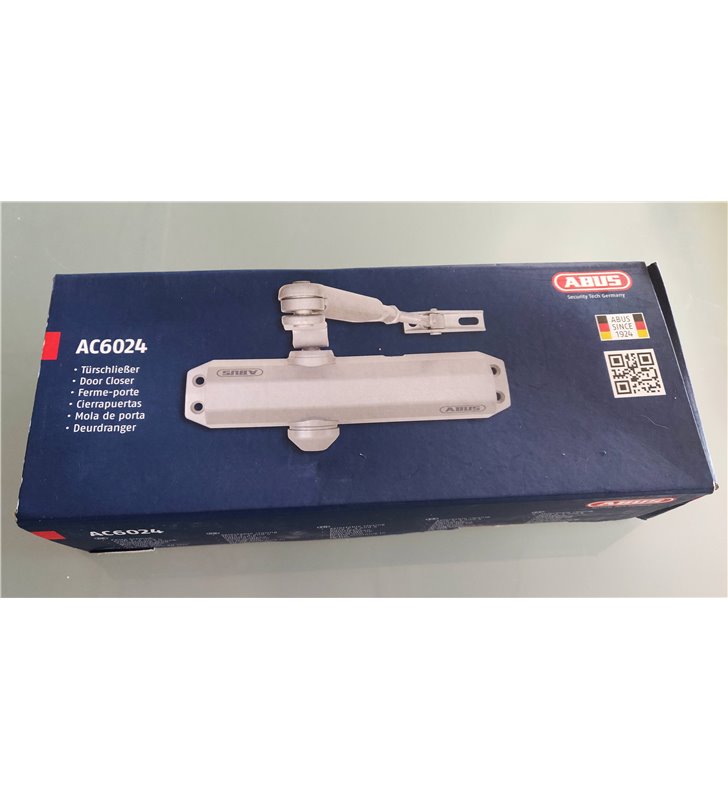 Ferme Porte Bras ralentisseur fermeture Groom Portes 85 Kg Abus AC6024