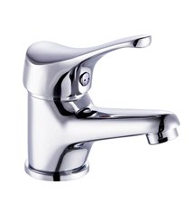 Robinet salle de bain mitigeur de lavabo bas chromé