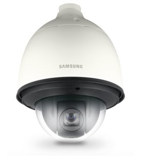 Caméra Dôme IP Motorisée HD 1.3Mp Samsung compatible NVR Réseau PoE SNP-5430HP