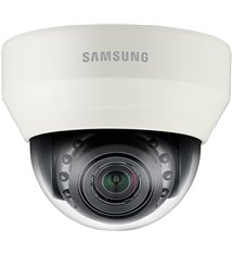 Caméra Dôme IP plafond Full HD 2Mp Samsung compatible NVR Réseau PoE SND-6084RP