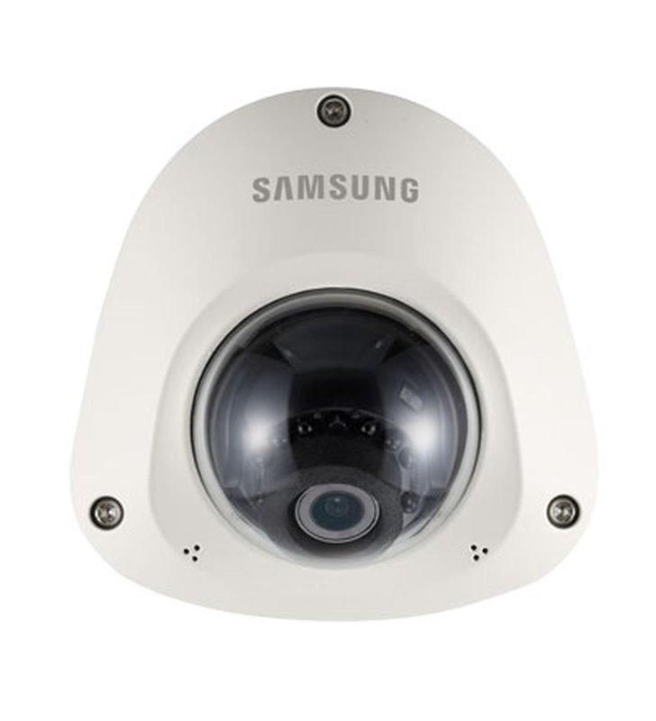 Caméra Dôme plafond 2Mp Samsung carte SD / SDHC compatible NVR Réseau PoE SNV-L6013RP