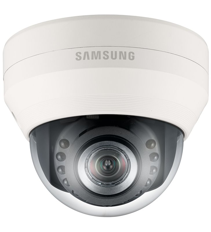 Caméra Dôme IP plafond 3Mp Samsung compatible NVR Réseau PoE SND-7084RP