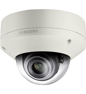 Caméra Dôme IP antivandalisme HD 1.3Mp Samsung compatible NVR Réseau PoE SNV-5084P