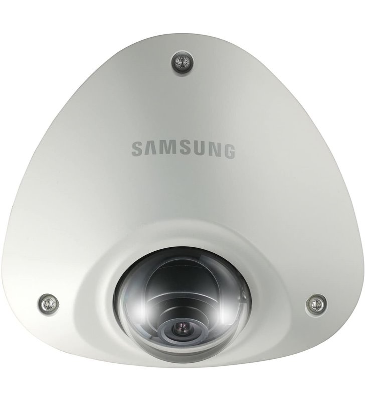 Mini Caméra Dôme IP plafond Full HD 2Mp Samsung compatible NVR Réseau PoE SNV-6012MP