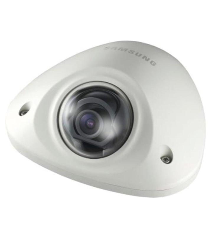 Mini Caméra Dôme IP plafond Full HD 2Mp Samsung compatible NVR Réseau PoE SNV-6012MP