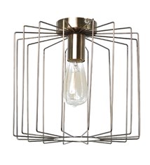 Plafonnier lampe de plafond déco design en métal E27 compatible LED