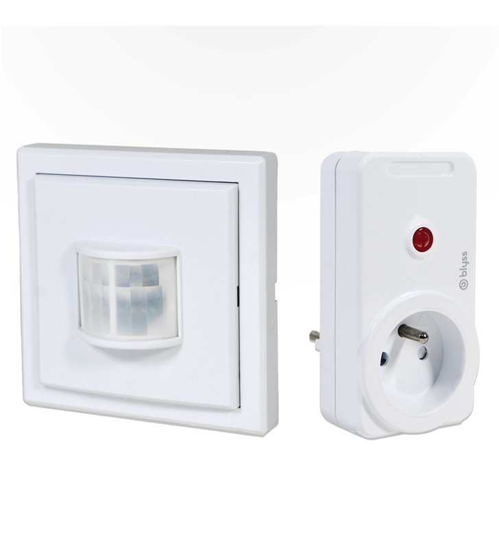 Kit maison connectée détecteur de mouvement et prise wifi BLYSS intérieur