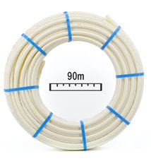Tube PER PEX nu  Diam16 x 1,5 - couronne 90m Blanc