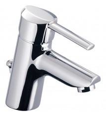 Robinet vasque mitigeur design de lavabo bec fixe en laiton chrome