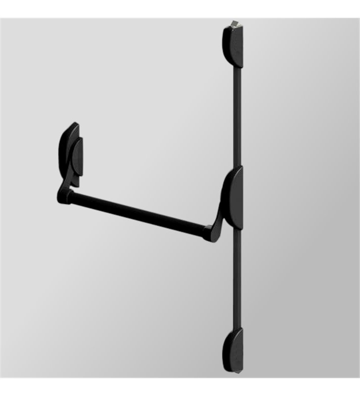 Serrure barre antipanique Cross Bar 2 Points Haut Bas DOM Metalux