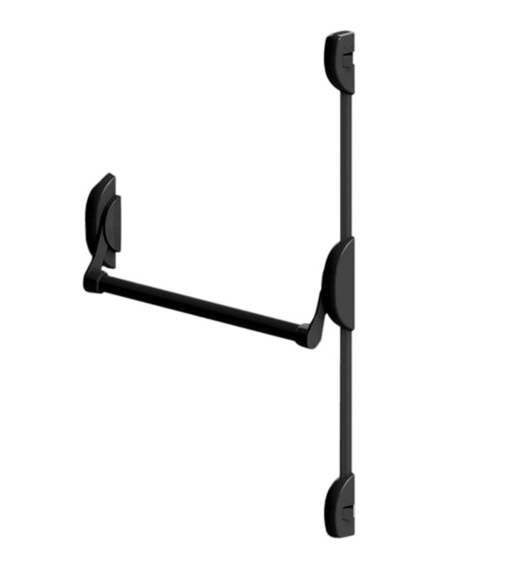 Serrure barre Anti Panique Cross Bar 2 Points lateraux DOM Metalux