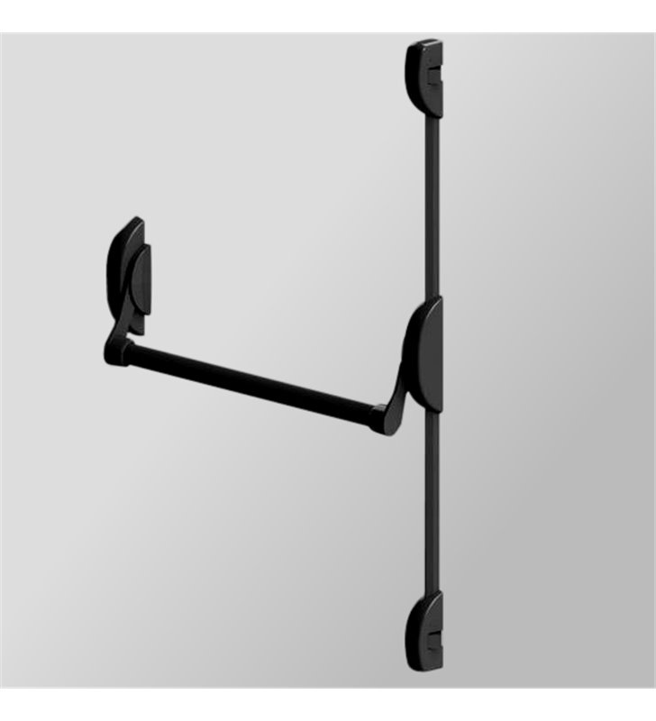 Serrure barre Anti Panique Cross Bar 2 Points lateraux DOM Metalux