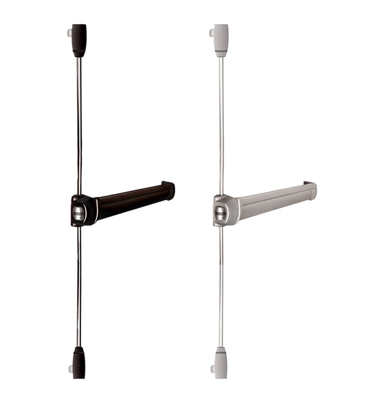 Serrure anti panique FLUID 3 points lateraux 1200mm JPM
