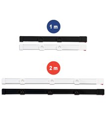 Kit rail electrique interrupteur et prises de courant coulissante ANGEL 250V