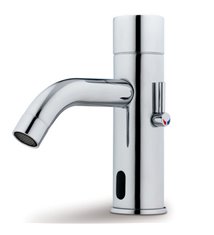Robinet salle de bain infrarouge mitigeur de lavabo electronique chrome