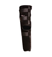 Genouillere immobilisation du genou attele de jambe 3 volets ajustable