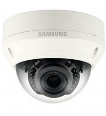 Caméra Dôme IP plafond 2Mp Samsung compatible NVR Réseau PoE IP66 / IK10 SNV-6085RP