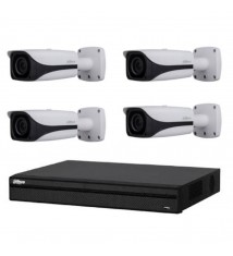 Kit de Vidéosurveillance Dahua DVR HCVR8208AS3 et 4 Caméras Box IR DH-HAC-HFW3231EZT