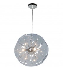 Lustre luminaire boule suspendue pour plafond 3 feux
