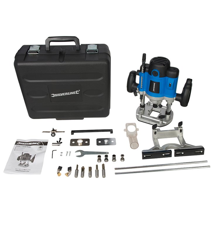 Défonceuse plongeante 1/2" Silverline 2050W
