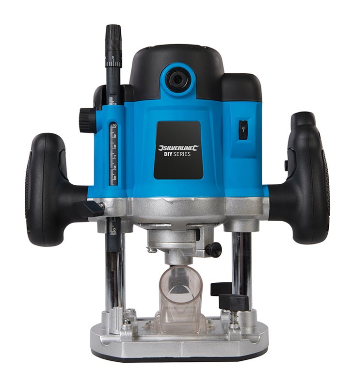 Défonceuse plongeante 1/2 Silverline 1500W