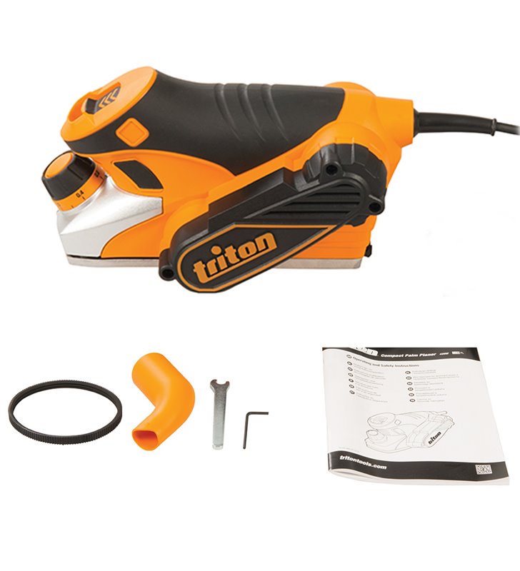 Rabot électrique compact Raboteuse 60mm 420W Triton