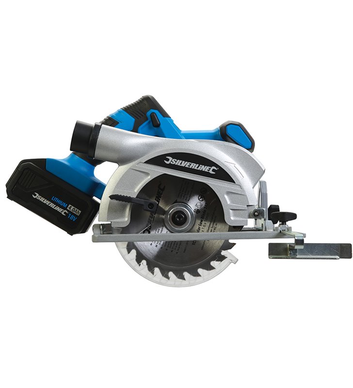Scie circulaire electique Silverline 150mm 18V